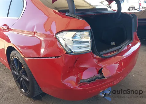 2015 BMW 328I из США, поврежденный, VIN WBA3A5G51FNS87964